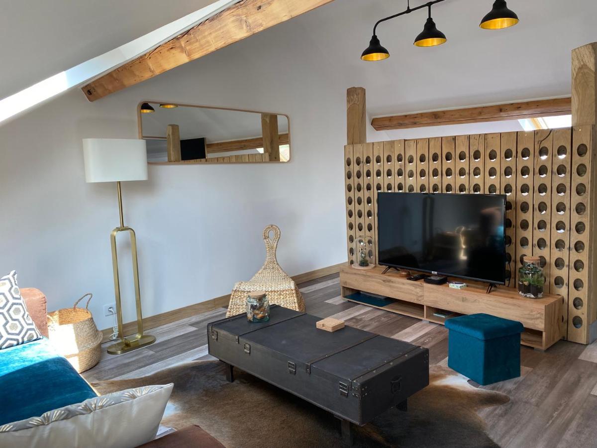 Ferienwohnung A La Tete De Cheval Épernay Exterior foto